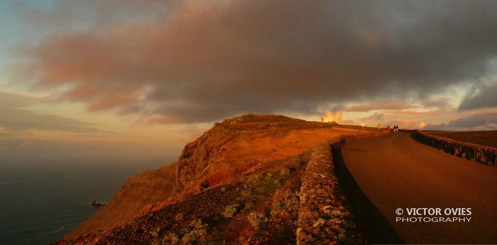 Atardecer en el Mirador del Rio